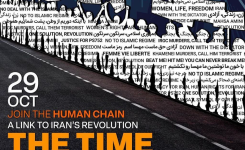 The Time Has Come – Human chain